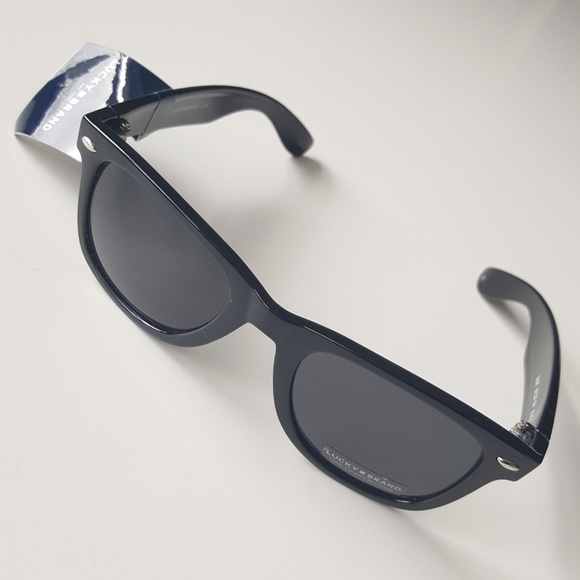 Lucky ? Brand DUSK BLACK Wayfarer Sunglasses main image 5